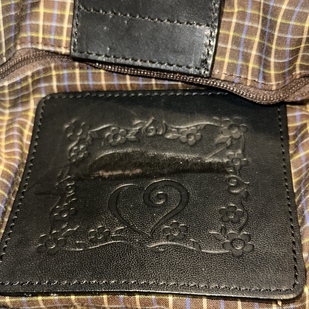 Brighton Wool & Croc Leather Bag - Picture 15 of 16